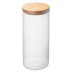 Pojemnik szklany okrągły JEFF 1400ml Pojemnik szklany okrągły JEFF 1400ml